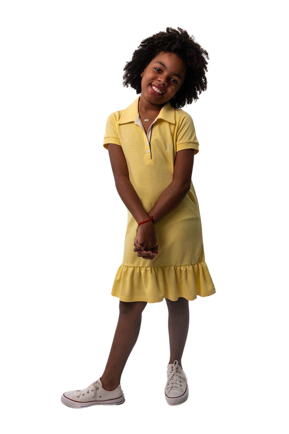 Vestido Detalhe Patô Infantil | Família