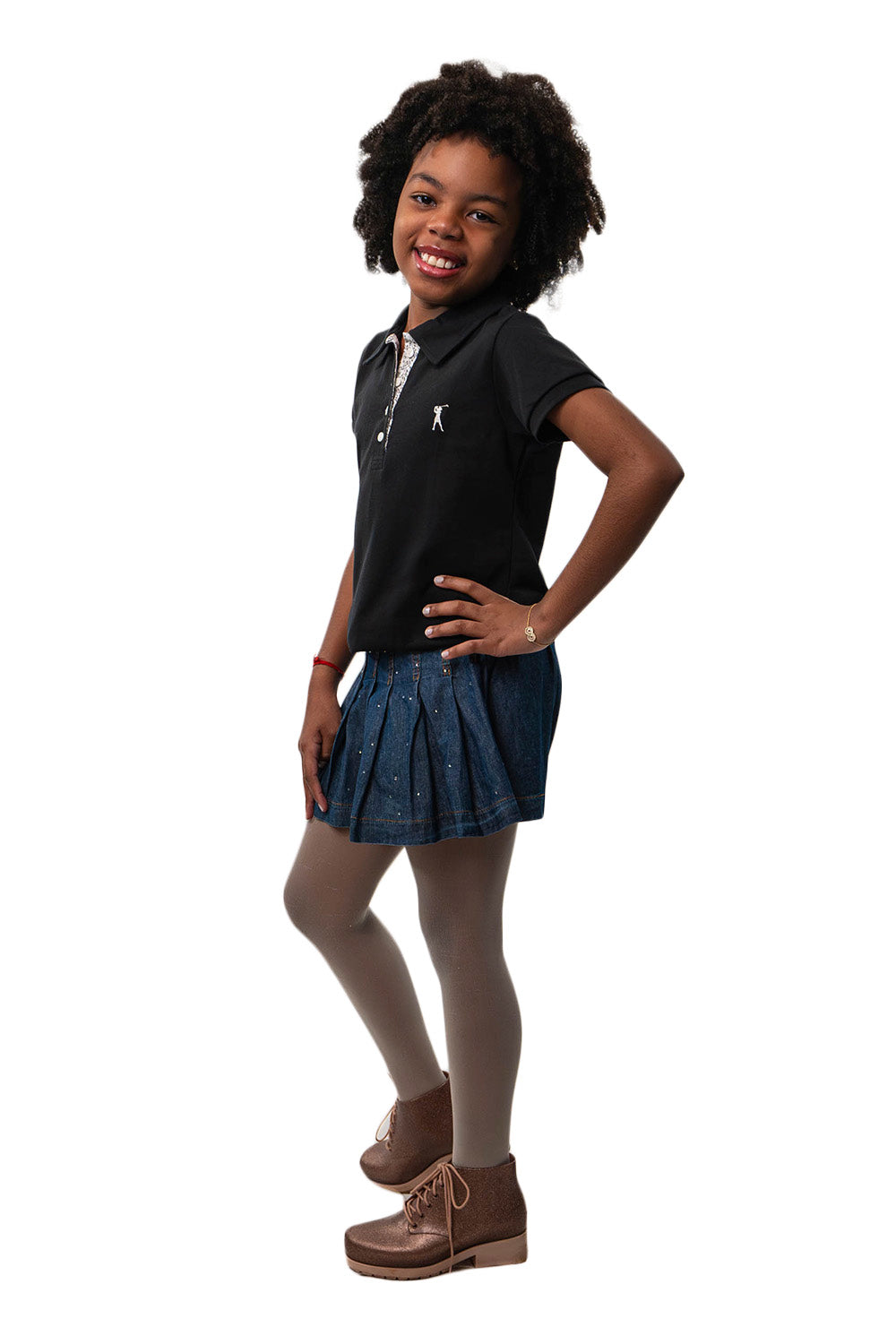 Baby Look Piquet Infantil