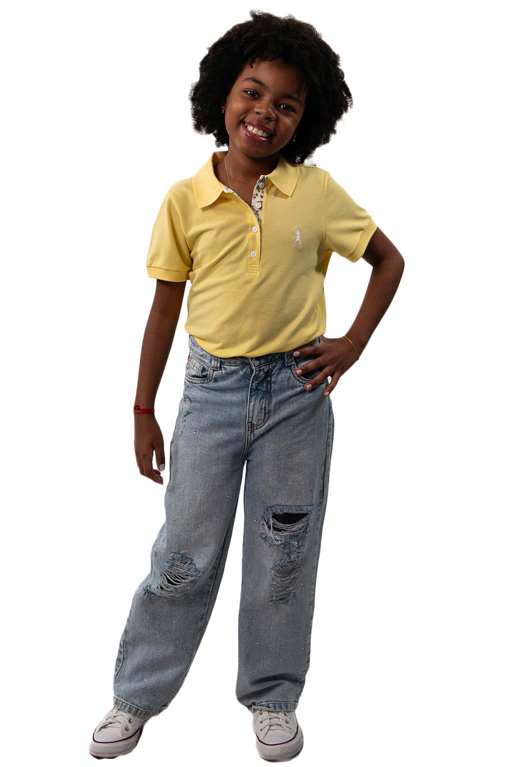 Baby Look Piquet Infantil