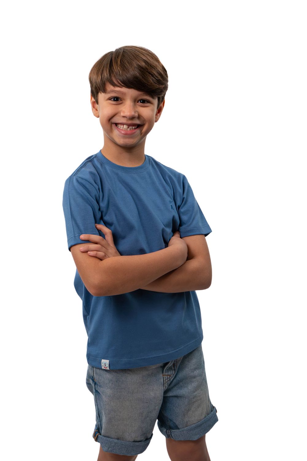 Camiseta Tradicional Bordada Infantil