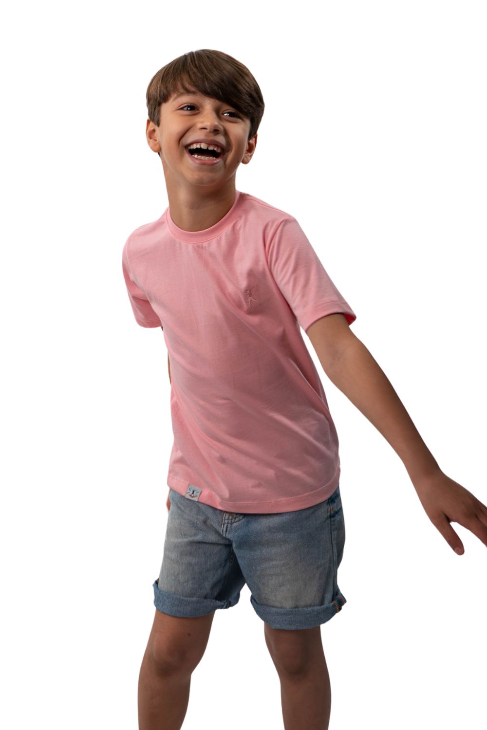 Camiseta Tradicional Bordada Infantil