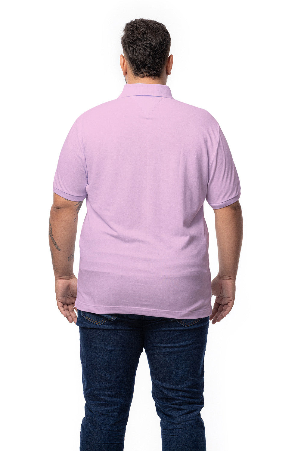 Camisa Polo Colarinho Plus Size