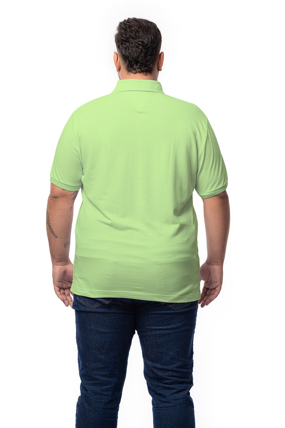 Camisa Polo Colarinho Plus Size