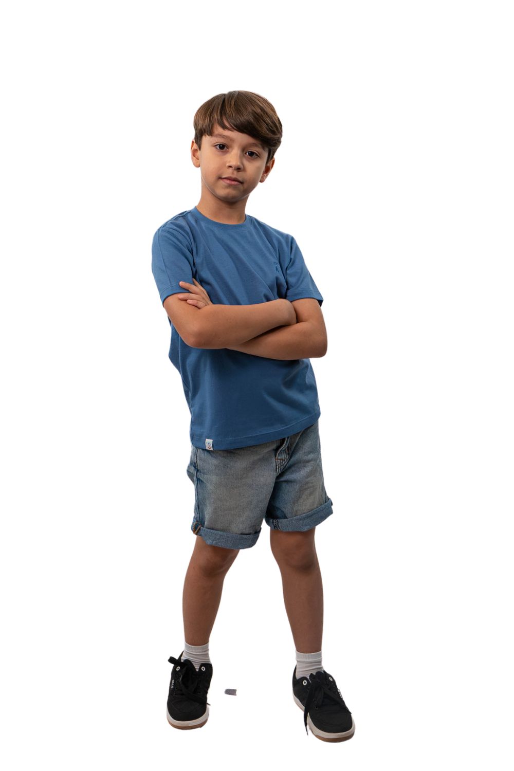 Camiseta Tradicional Bordada Infantil