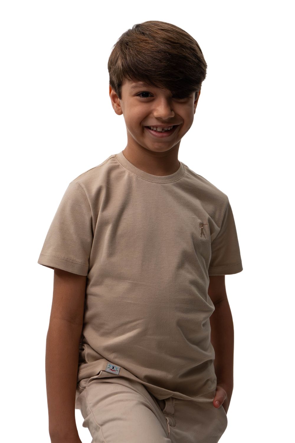 Camiseta Tradicional Bordada Infantil