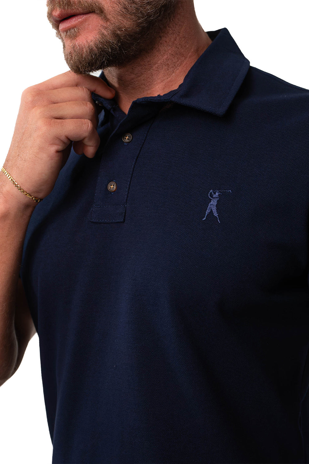 Camisa Polo Colarinho Lisa