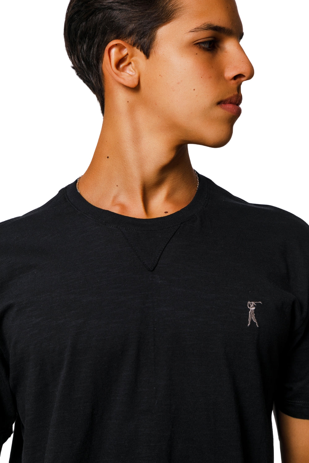 Camiseta Flamê Detalhe em V