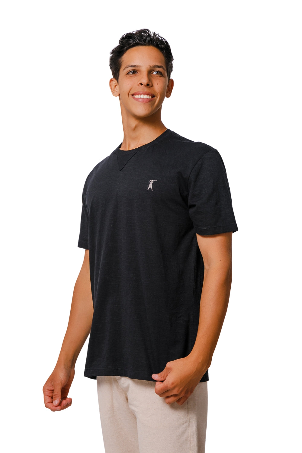 Camiseta Flamê Detalhe em V
