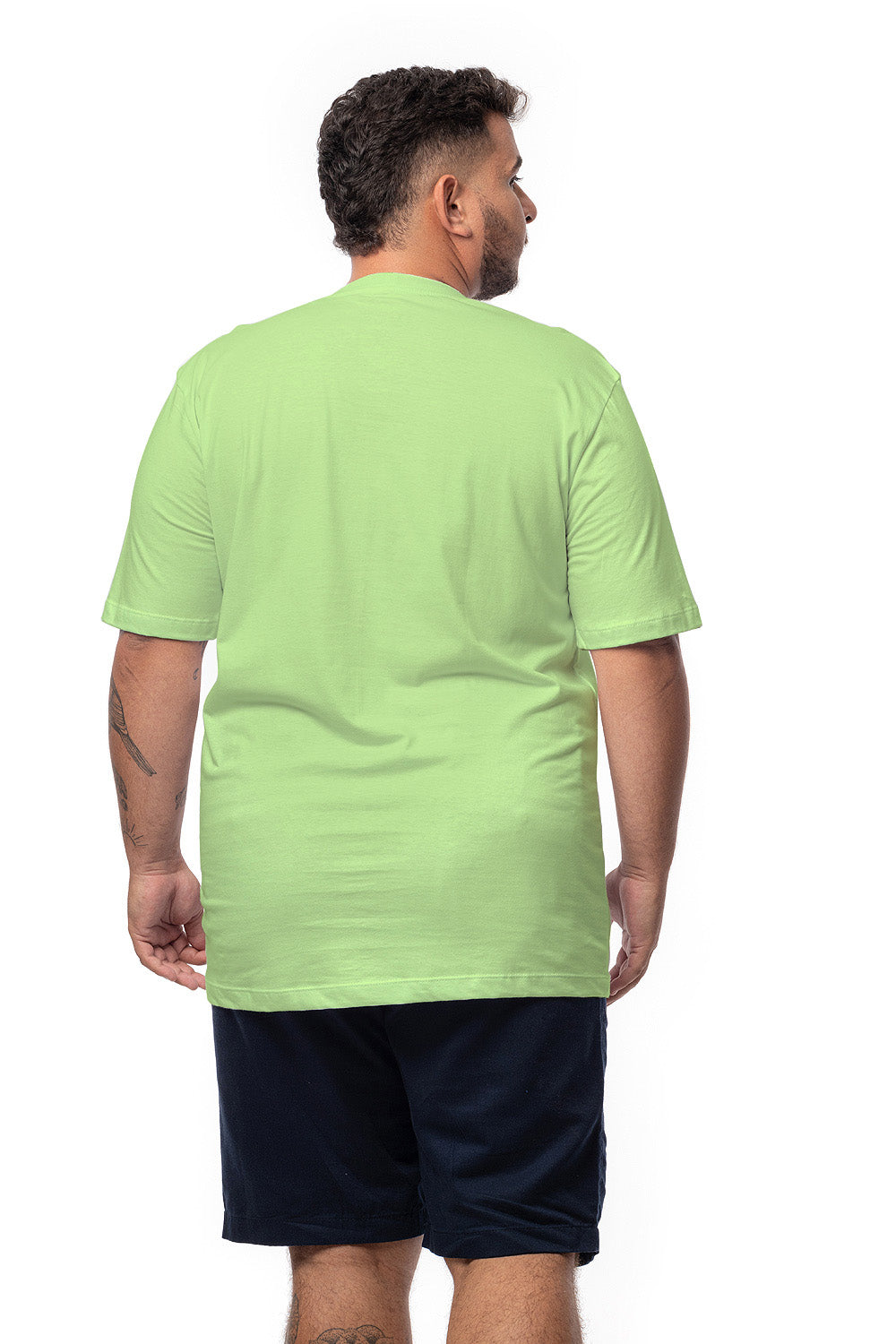 Camiseta Tradicional Bordada Plus Size