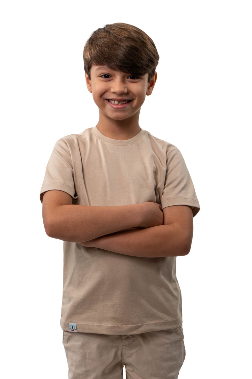 Camiseta Tradicional Bordada Infantil