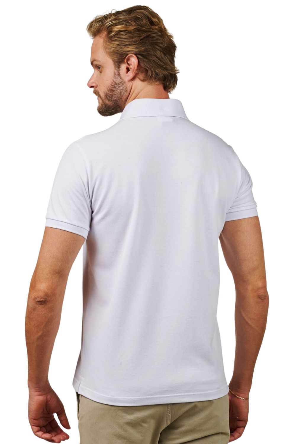 Camisa Polo Lisa Pesponto Patô