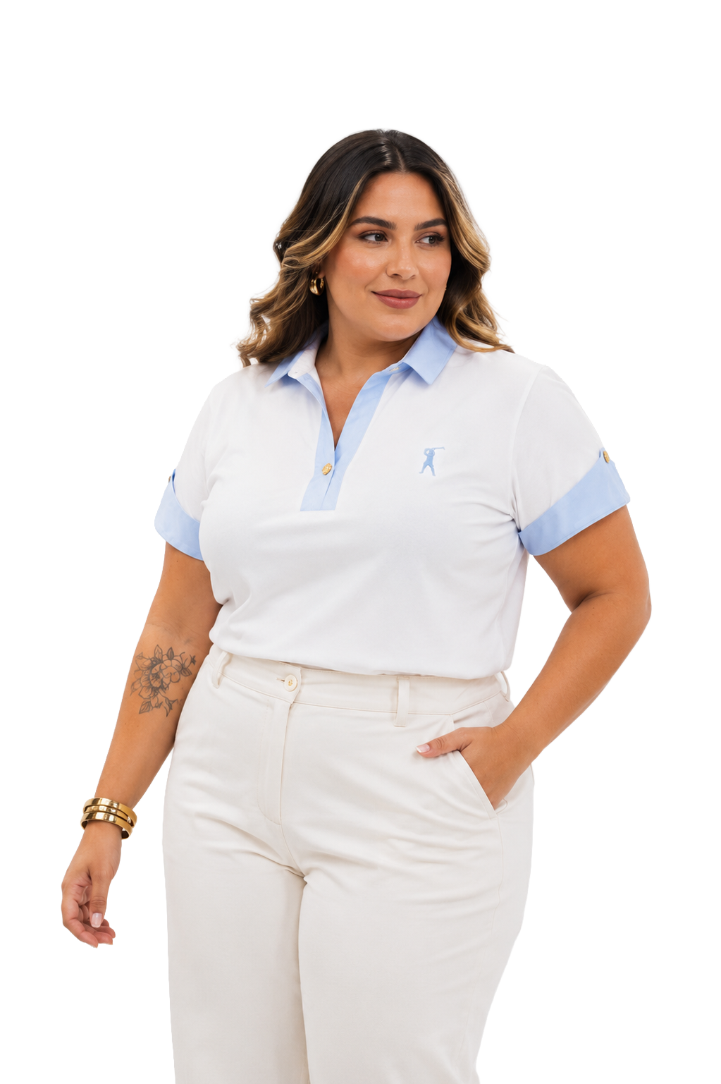 Baby Look Compose Plus Size