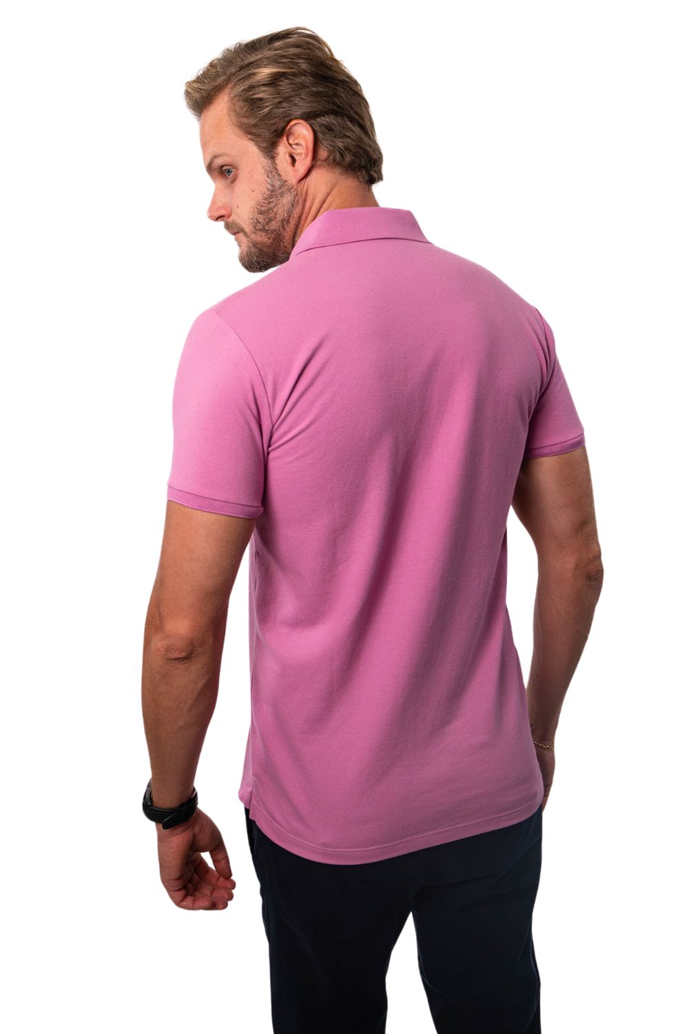 Camisa Polo Lisa Pesponto Patô