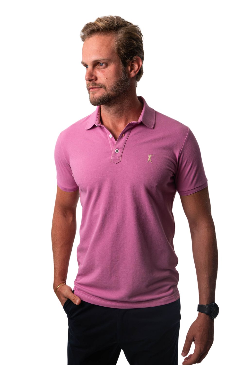 Camisa Polo Lisa Pesponto Patô