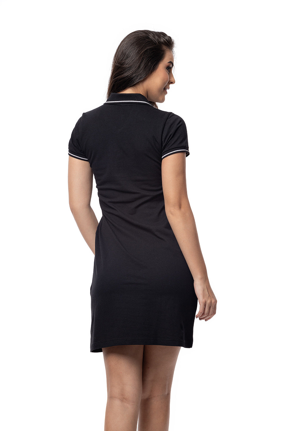 Vestido Piquet Friso