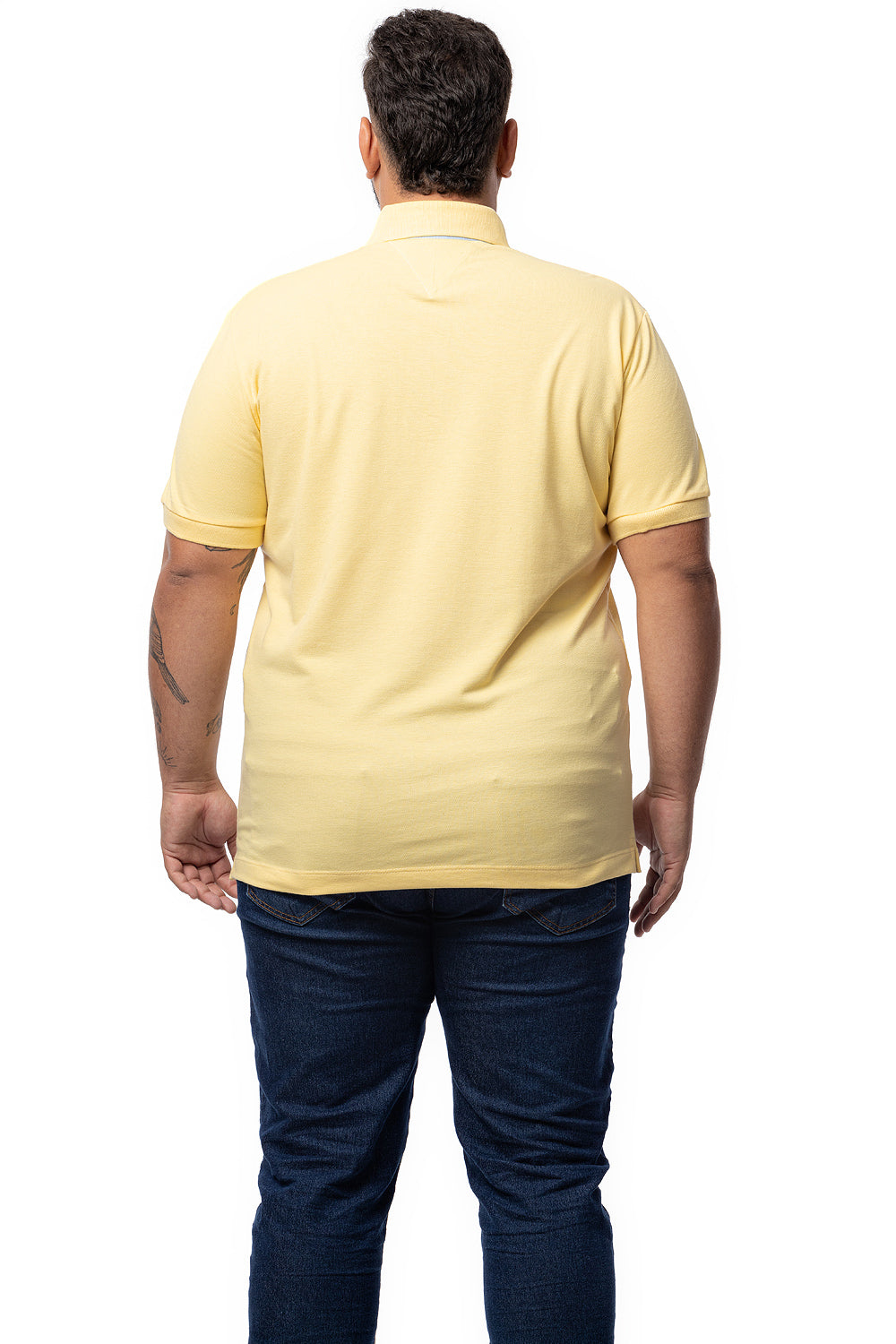 Camisa Polo Colarinho Plus Size