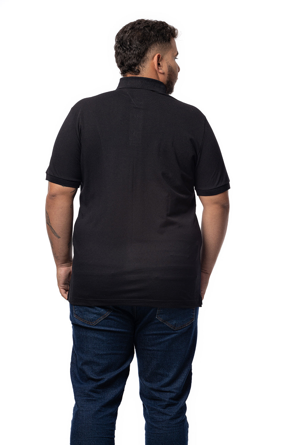 Camisa Polo Colarinho Plus Size