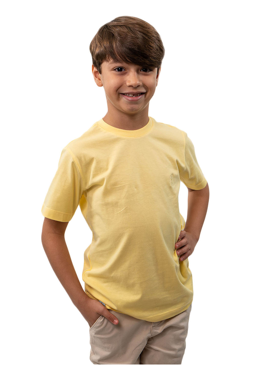 Camiseta Tradicional Bordada Infantil
