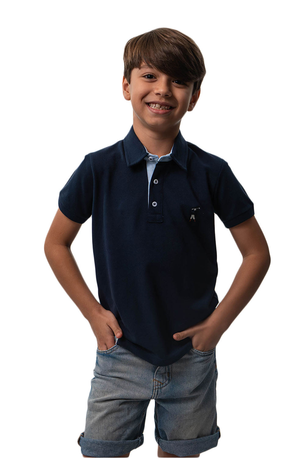 Camisa Polo Colarinho Infantil