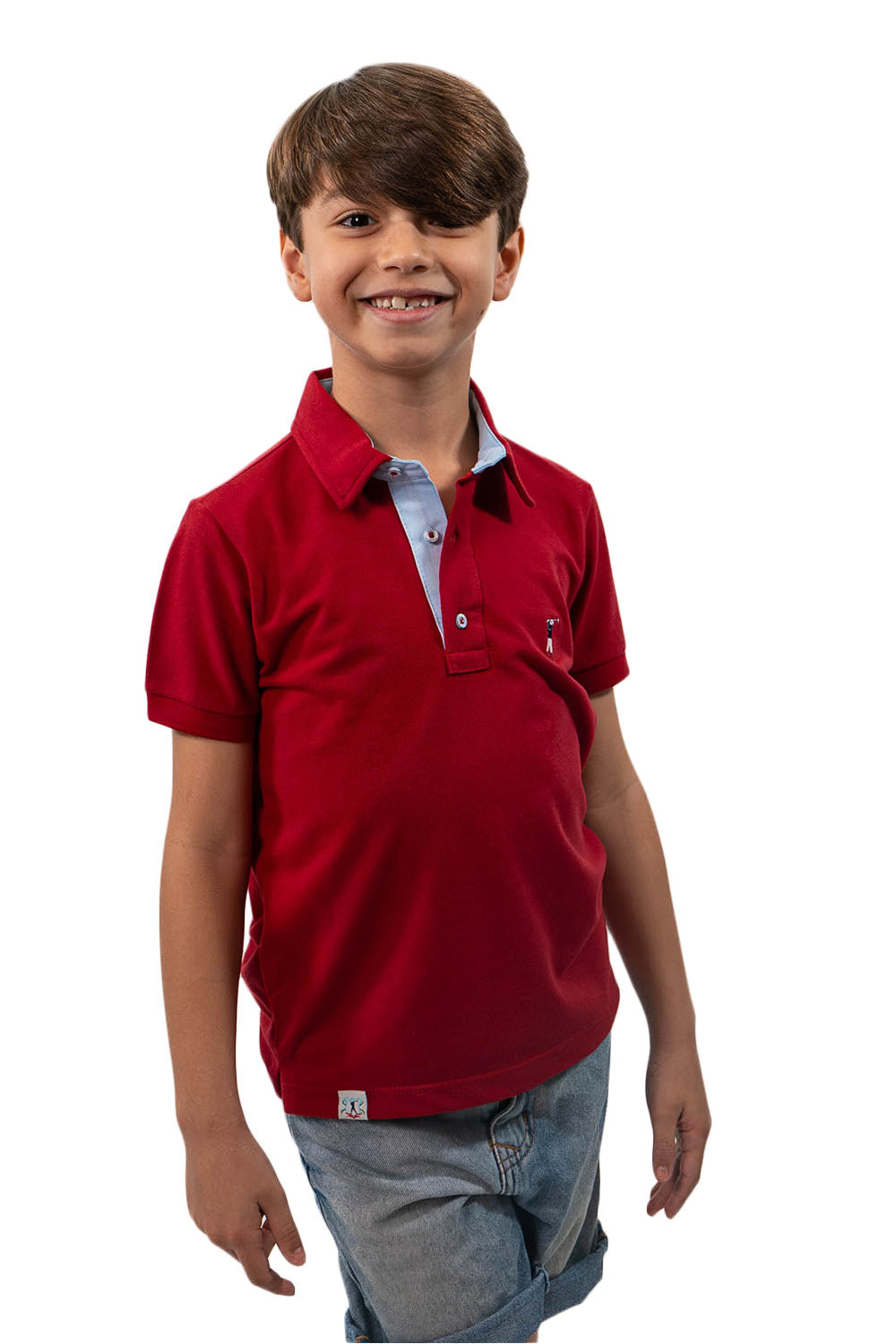Camisa Polo Colarinho Infantil
