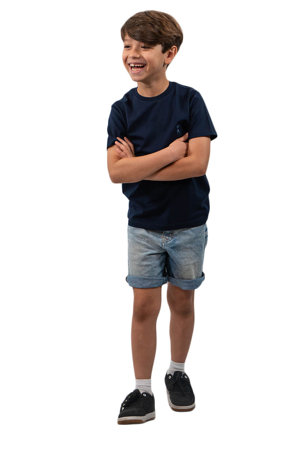Camiseta Tradicional Bordada Infantil