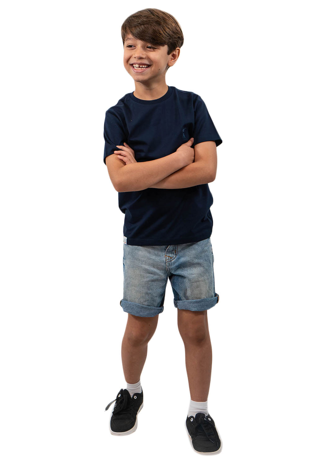 Camiseta Tradicional Bordada Infantil