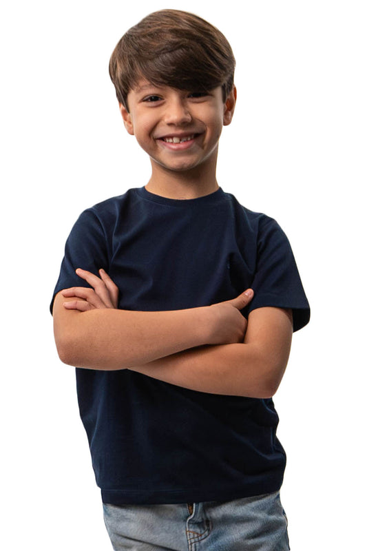 Camiseta Tradicional Bordada Infantil