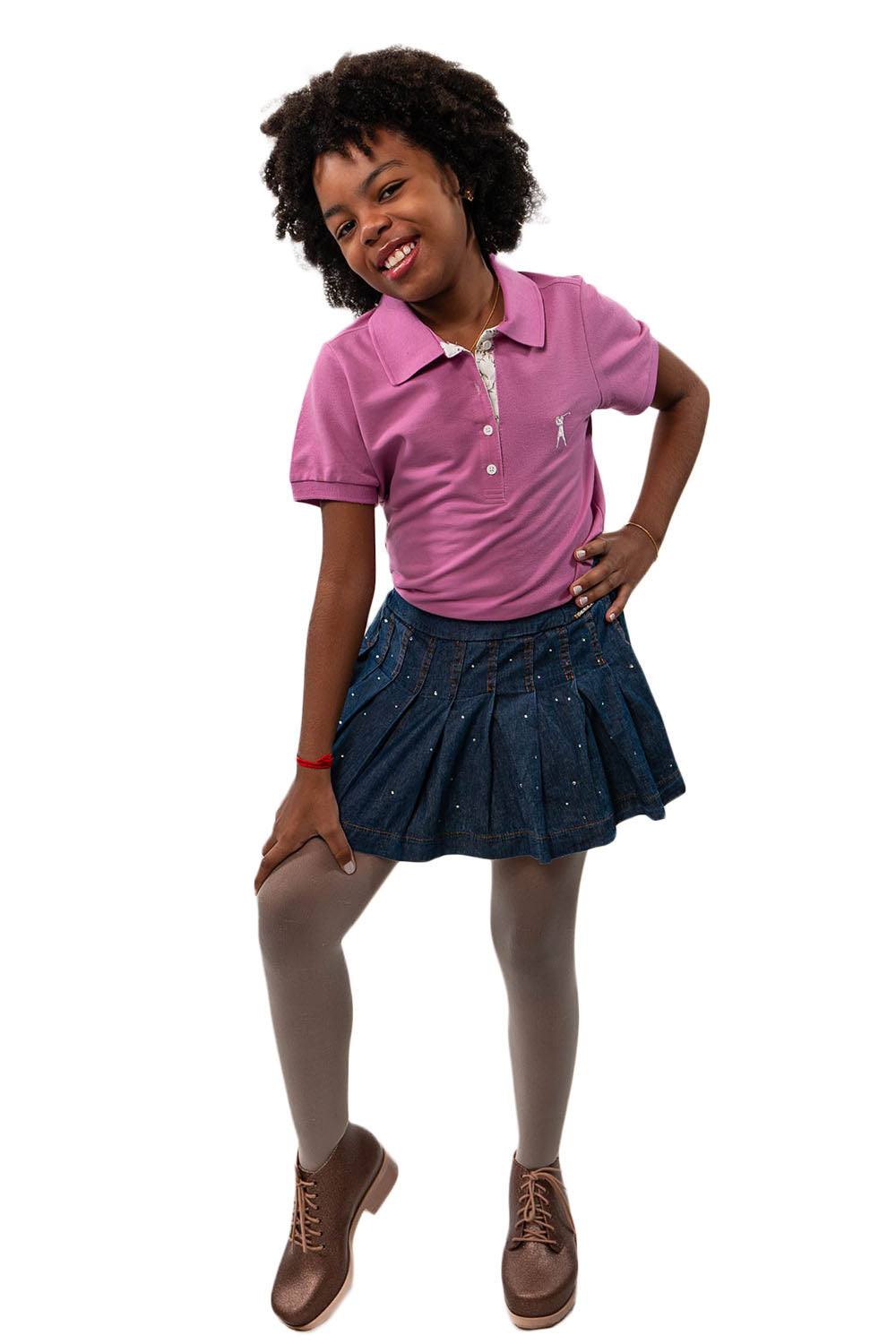 Baby Look Piquet Infantil