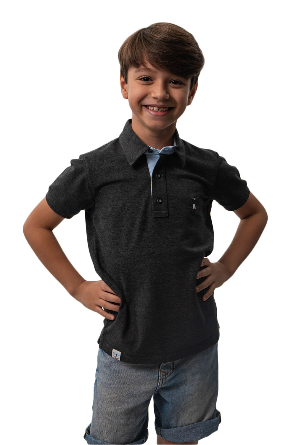Camisa Polo Colarinho Infantil