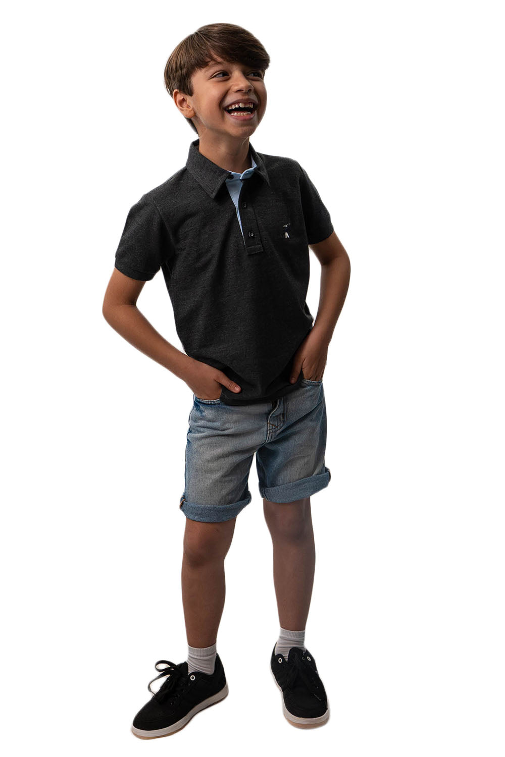Camisa Polo Colarinho Infantil