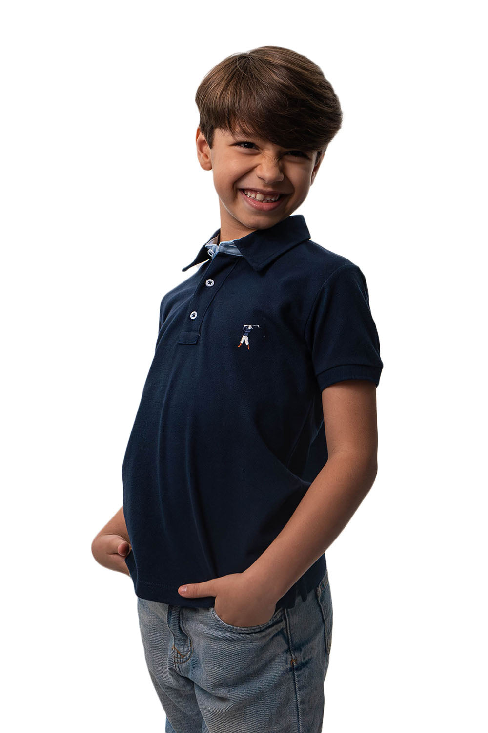 Camisa Polo Colarinho Infantil