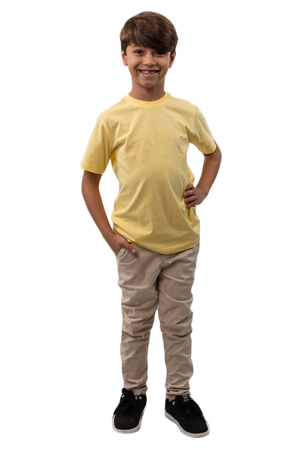 Camiseta Tradicional Bordada Infantil