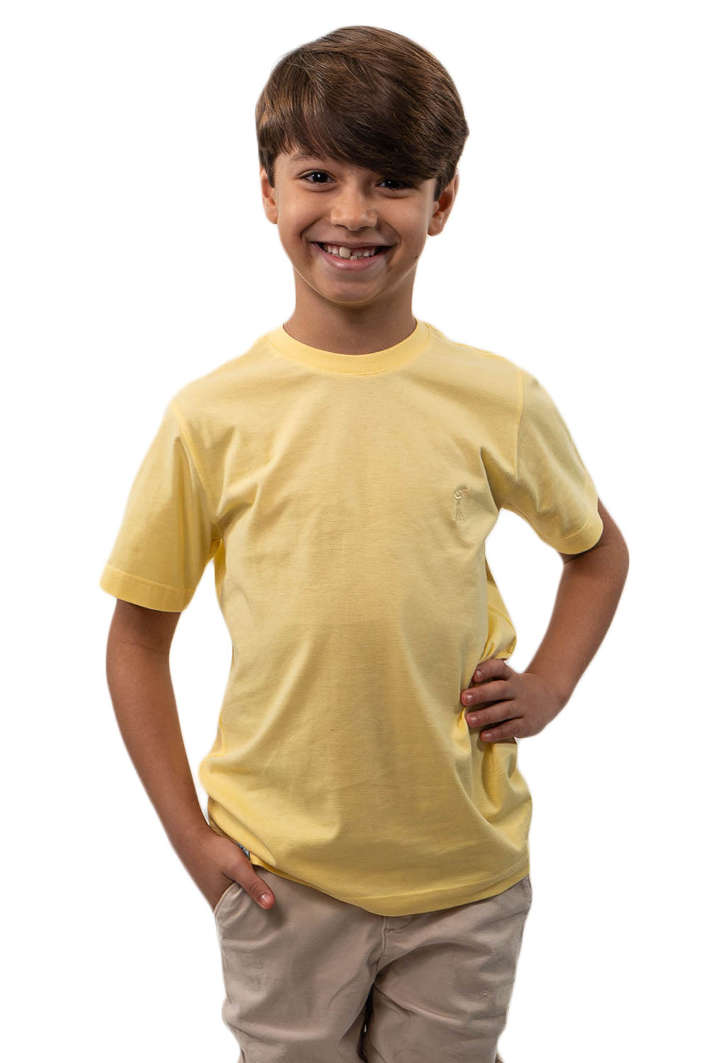Camiseta Tradicional Bordada Infantil