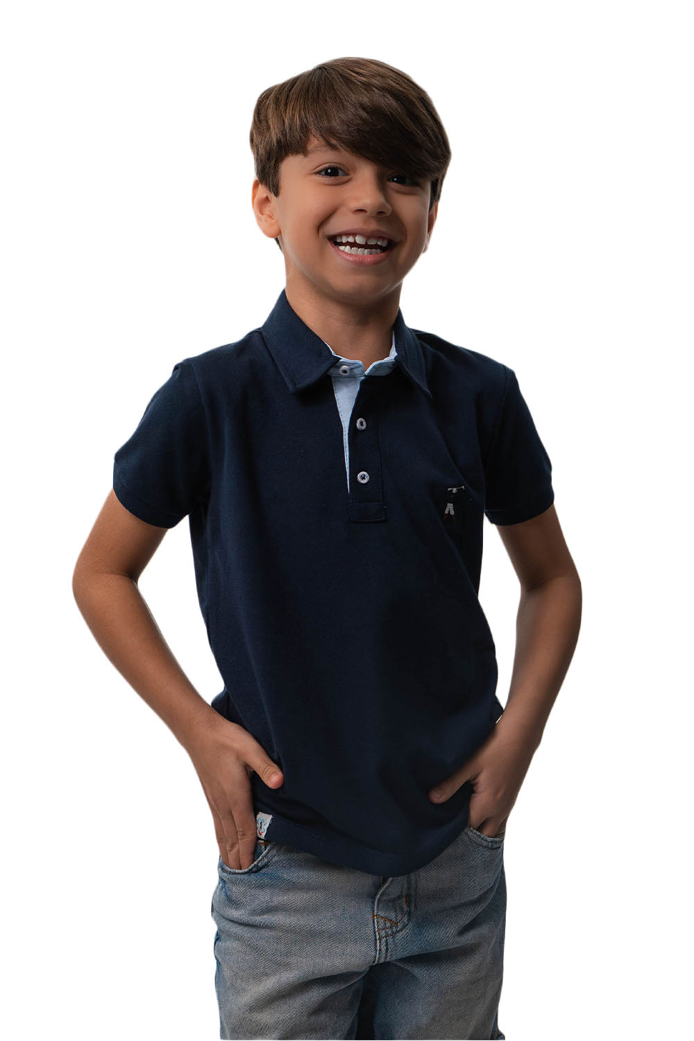 Camisa Polo Colarinho Infantil