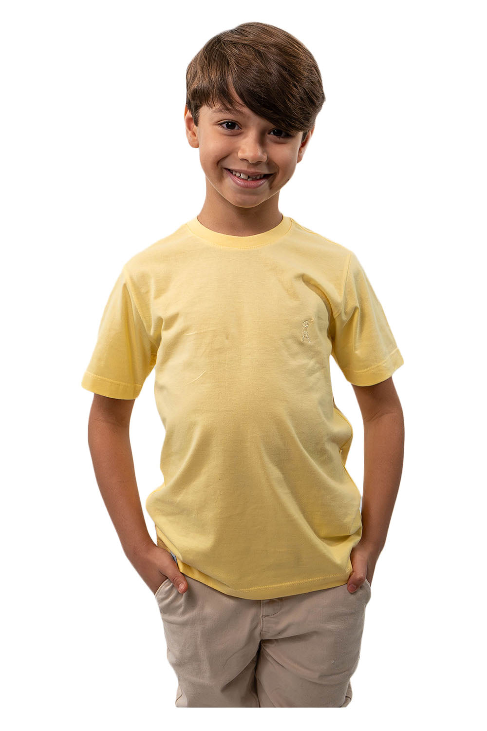 Camiseta Tradicional Bordada Infantil