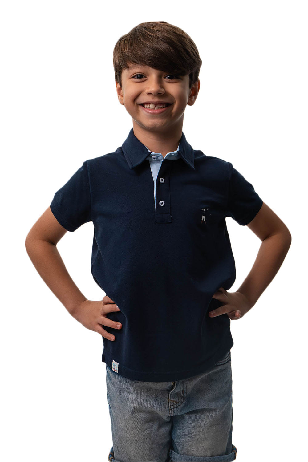 Camisa Polo Colarinho Infantil