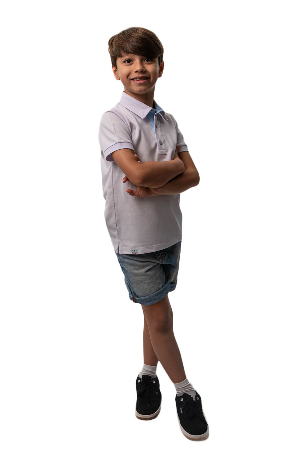 Camisa Polo Colarinho Infantil