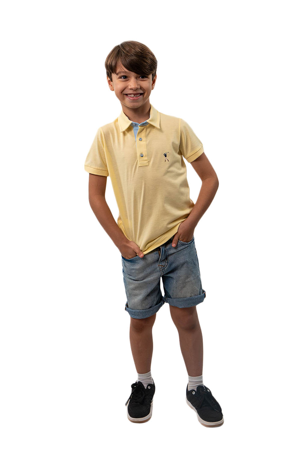 Camisa Polo Colarinho Infantil