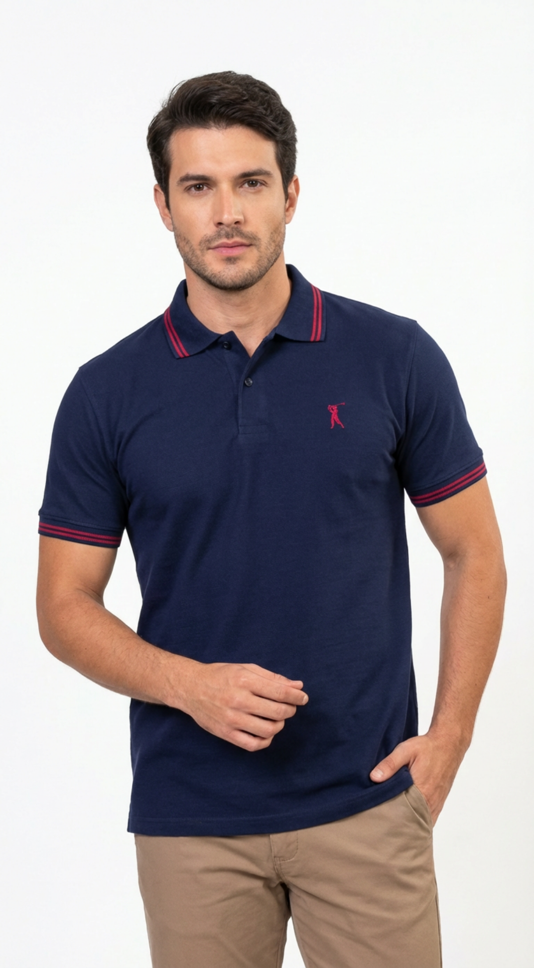 Camisa Polo Dois Frisos