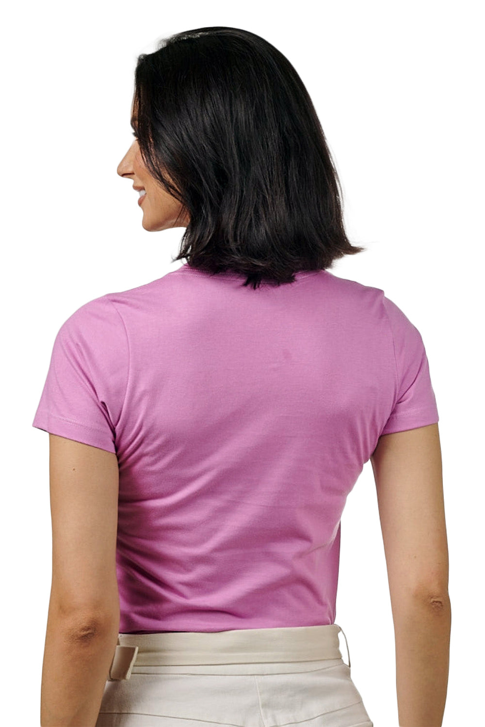 Camiseta Feminina Decote V