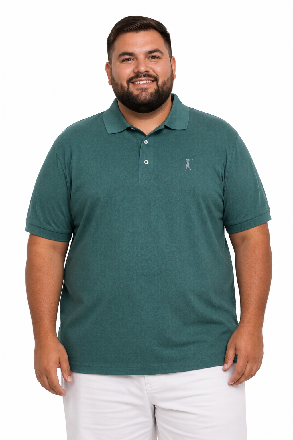 Camisa Polo Lisa Plus Size