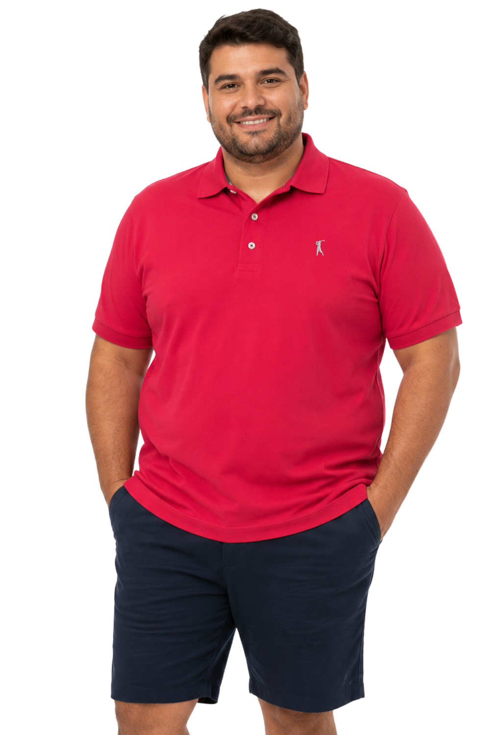 Camisa Polo Lisa Plus Size
