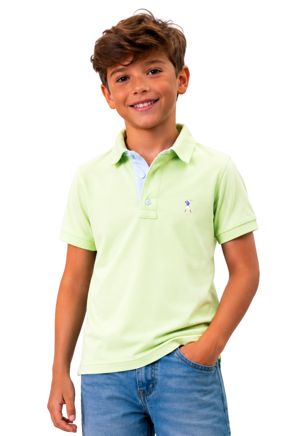Camisa Polo Colarinho Infantil