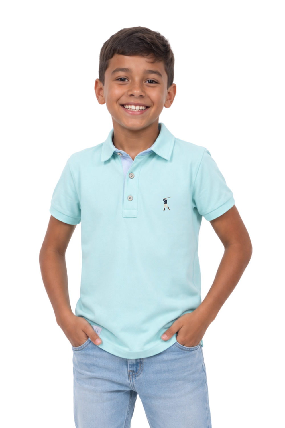 Camisa Polo Colarinho Infantil