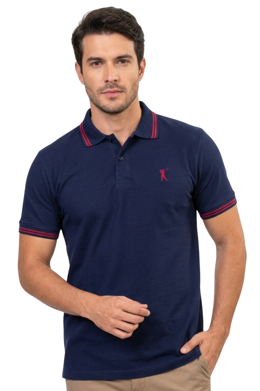 Camisa Polo Dois Frisos