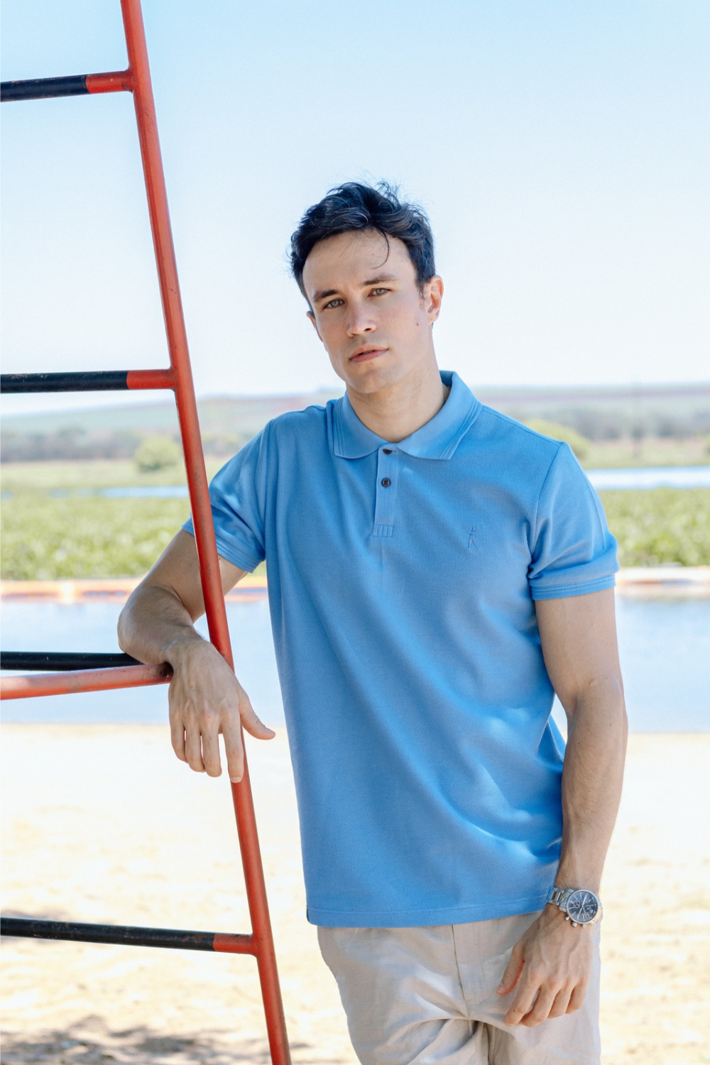 Camisa Polo Lisa Mali