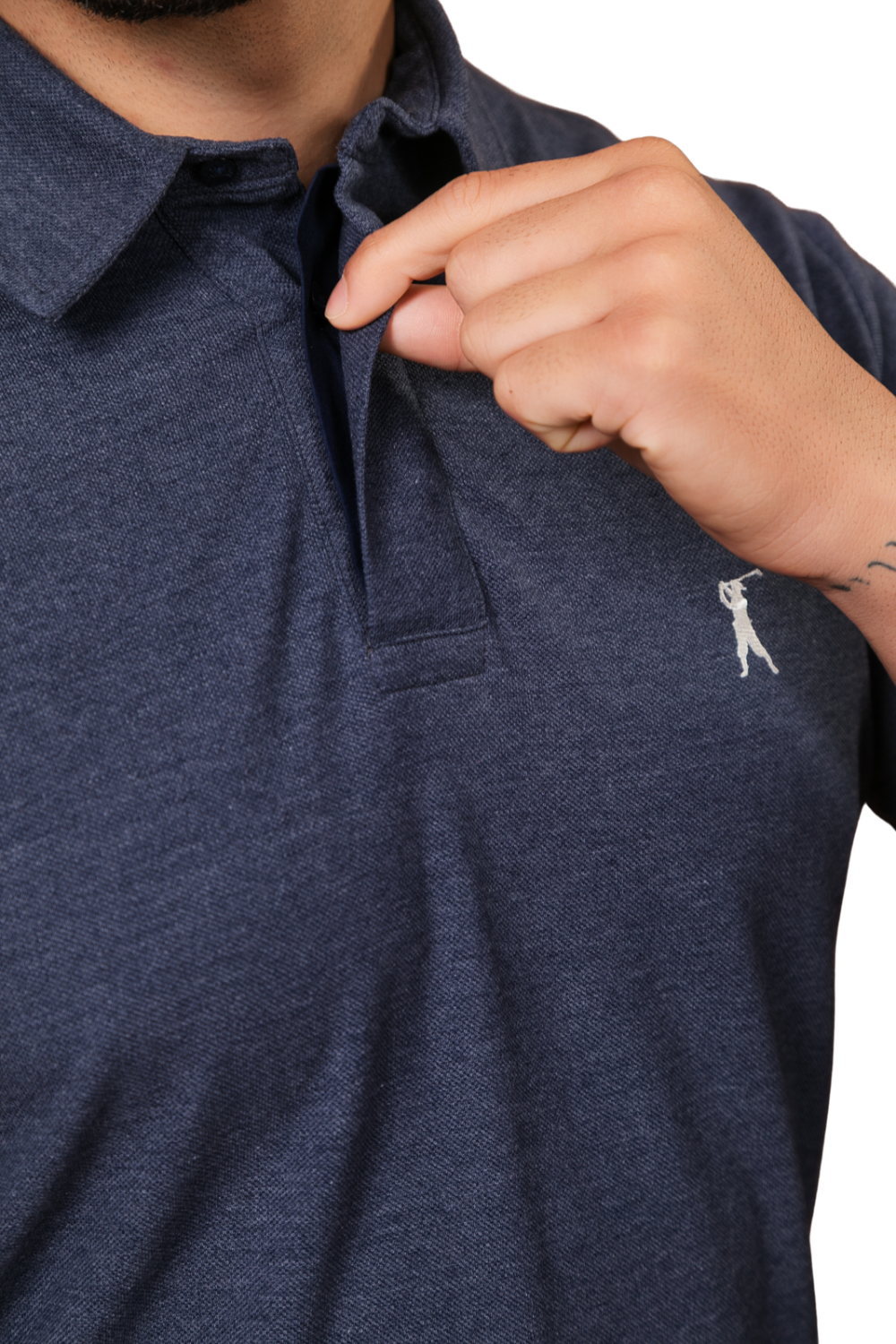 Camisa Polo Pato Oculto com Cadarço