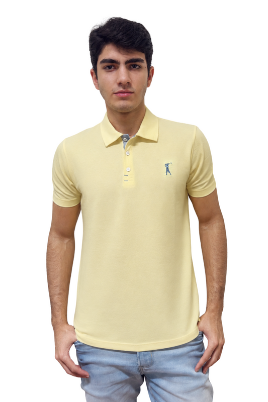 Camisa Polo Patô Tricoline Listrado