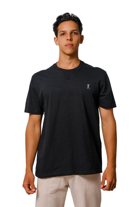 Camiseta Flamê Detalhe em V