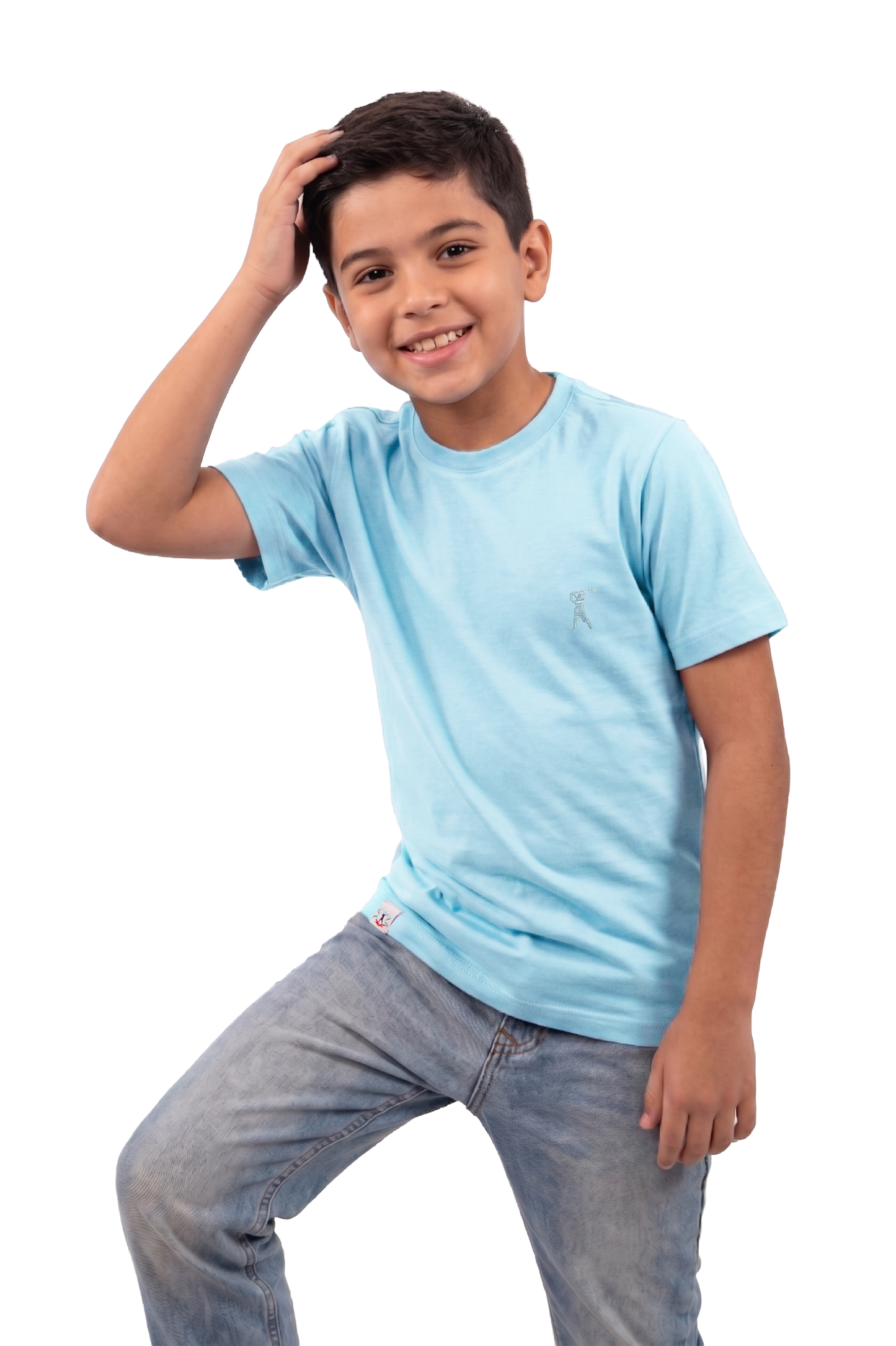 Camiseta Tradicional Bordada Infantil